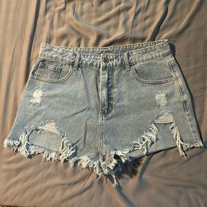 SHEIN Light Denim Shorts